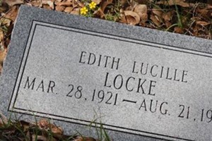 Edith Lucille Locke Edith Lucille Locke