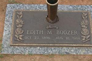 Edith M Boozer