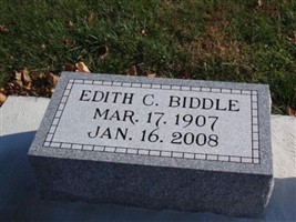 Edith M. Cornwell Biddle