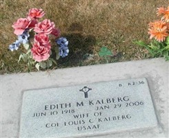 Edith M. Kalberg Edith M. Kalberg