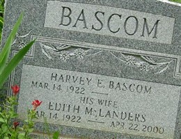 Edith M. Landers Bascom Edith M. Landers Bascom