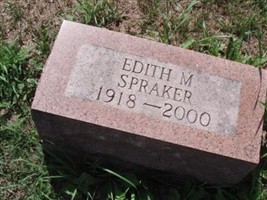 Edith M. Spraker Edith M. Spraker