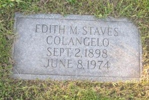 Edith M. Staves Colangelo Edith M. Staves Colangelo