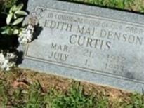 Edith Mai Denson Curtis Edith Mai Denson Curtis
