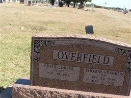 Edith Overfield Edith Overfield