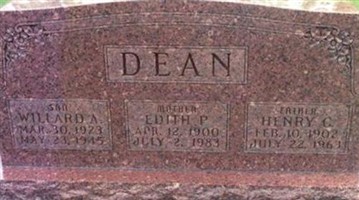 Edith Pennington Dean Edith Pennington Dean