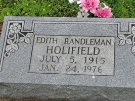 Edith Randleman Holifield