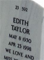Edith Ridgeway Taylor