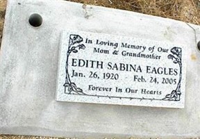 Edith Sabina Eagles Edith Sabina Eagles