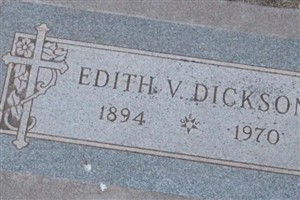 Edith V. Dickson