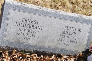 Edith W Miller Hildebrant Edith W Miller Hildebrant