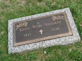 Edith Webb Sergent