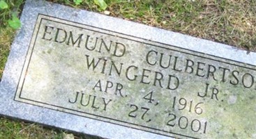 Edmund Culbertson Wingerd, Jr