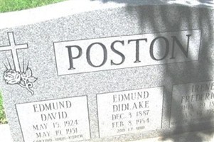 Edmund Didlake "Pete" Poston