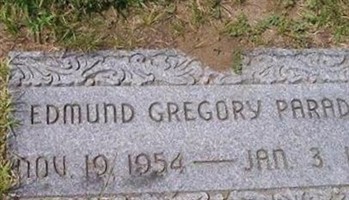 Edmund Gregory Paradis Edmund Gregory Paradis