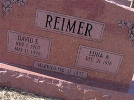 Edna A. Bartel Reimer Edna A. Bartel Reimer