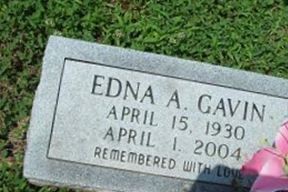 Edna A. Blizzard Gavin
