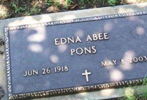 Edna Abee Pons