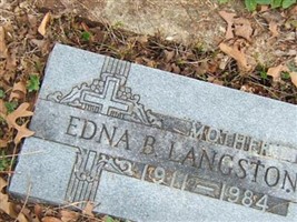 Edna B. Langston Edna B. Langston