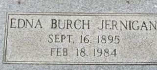 Edna Burch Jernigan