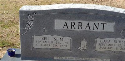 Edna Burson Arrant Edna Burson Arrant