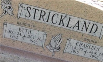 Edna Charleen Allen Strickland Edna Charleen Allen Strickland