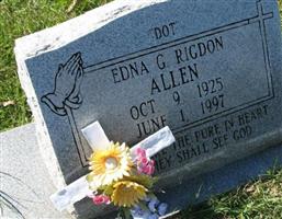 Edna G. "Dot" Rigdon Allen