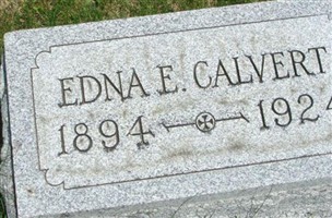 Edna E. Dunlap Calvert Edna E. Dunlap Calvert