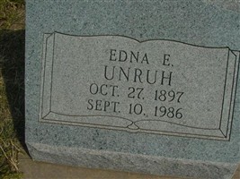 Edna E Unruh