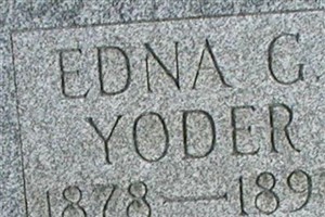 Edna G Yoder Edna G Yoder