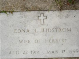 Edna L. Lidstrom Edna L. Lidstrom
