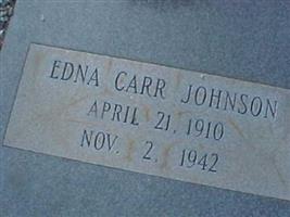 Edna Lee Carr Johnson