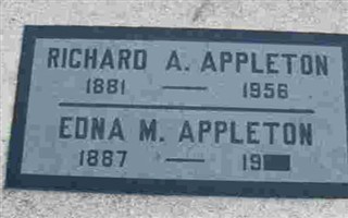 Edna M Appleton Edna M Appleton
