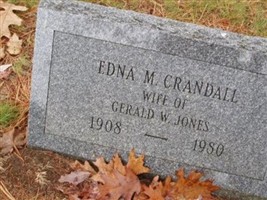 Edna M. Crandall Jones Edna M. Crandall Jones