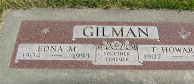 Edna M Gilman Edna M Gilman