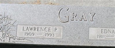 Edna M. Gray Edna M. Gray