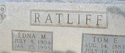 Edna M Ratliff Edna M Ratliff