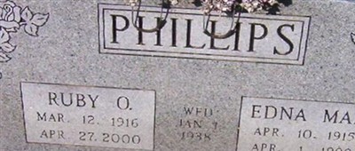 Edna Mae Haggard Phillips