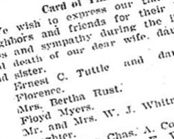Edna Mae Meyers Tuttle Edna Mae Meyers Tuttle