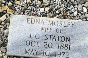 Edna Mae Mosley Staton Edna Mae Mosley Staton