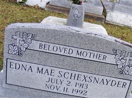 Edna Mae Schexsnayder Edna Mae Schexsnayder