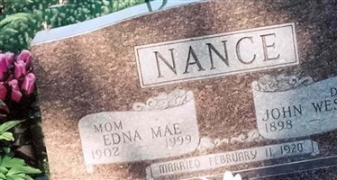 Edna Mae Welch Nance