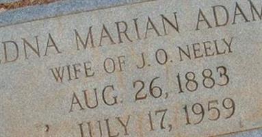 Edna Marian Adams Neely