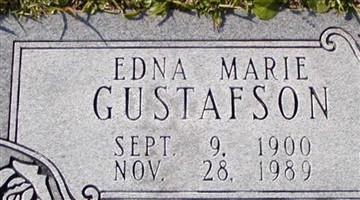 Edna Marie Gustafson