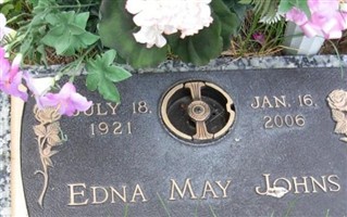 Edna May Hubble Johns Edna May Hubble Johns