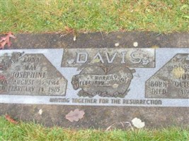 Edna May Josephine Davis Edna May Josephine Davis