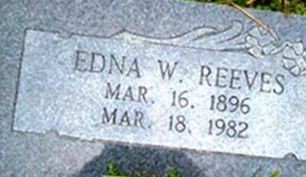 Edna W. Reeves Edna W. Reeves