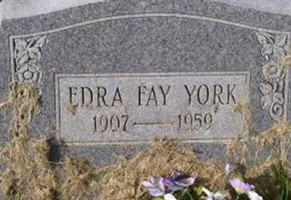 Edra Fay York Edra Fay York