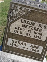 Edson B. Olds "Doc" Metzger Edson B. Olds "Doc" Metzger