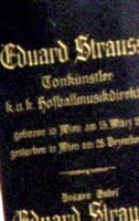 Eduard Strauss Eduard Strauss